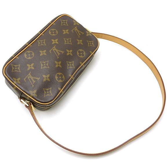 Louis Vuitton Monogram Pochette Cite Brown Shoulder Bag - Picture 3 of 7